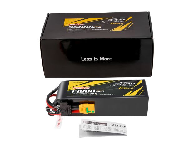 Tattu 25000mAh 6S 10C 22.2V LiPo Batarya | XT90S-F Konnektör | Semi-solid