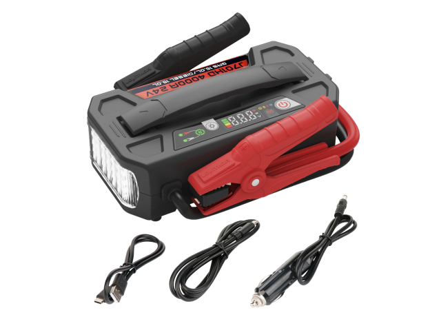 Lokithor J701HD LiPO 24V 207.2Wh 4000A Takviye Cihazı ile ConnectMax