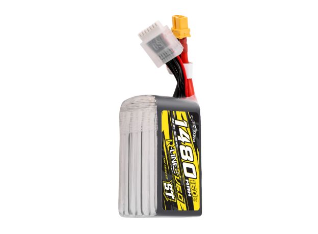 Tattu 1480mAh 6S 160C 22.2V ST LiPo Batarya | XT60 Konnektör | R-Line 6.0