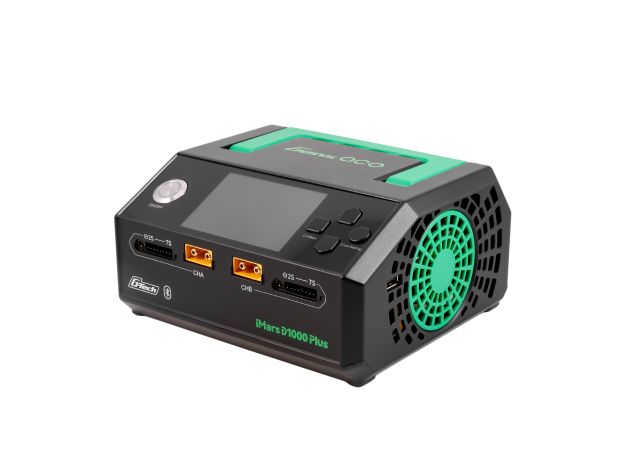 Gens ace iMars D1000 Plus Akıllı Şarj Cihazı | AC 1000W | 25A | 1-7S| 2 Kanallı