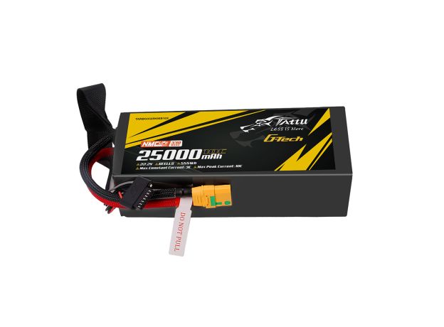 Tattu 25000mAh 6S 10C 22.2V LiPo Batarya | XT90-S Konnektör | Semi-solid