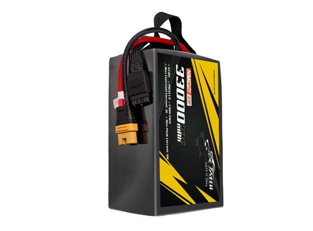 Tattu 33000mAh 14S 10C 51.8V LiPo Batarya | AS150U-F Konnektör | Semi-solid (330Wh/kg)