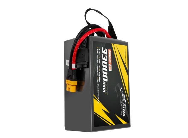 Tattu 33000mAh 14S 10C 51.8V LiPo Batarya | AS150U-F Konnektör | Semi-solid (350Wh/kg)