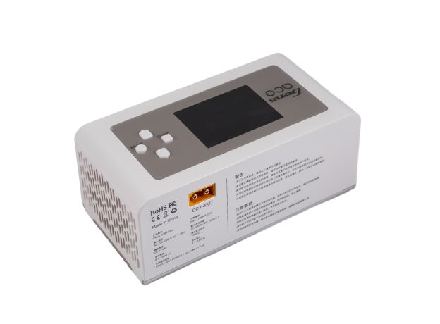 Gens ace iMars D300 Plus Akıllı Şarj Cihazı | AC 300W + DC 700W | 16A | 1-6S | 2 Kanallı | Beyaz