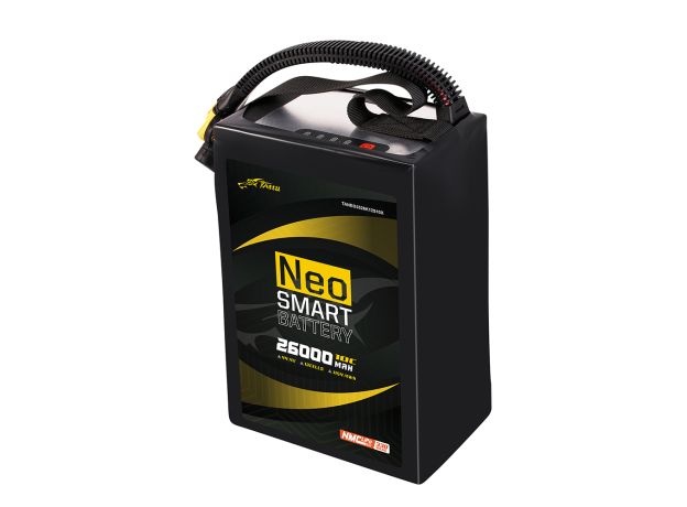 Tattu 26000mAh 12S 10C 44.4V Smart LiPo Batarya | AS150U-F Konnektör | NEO Compact