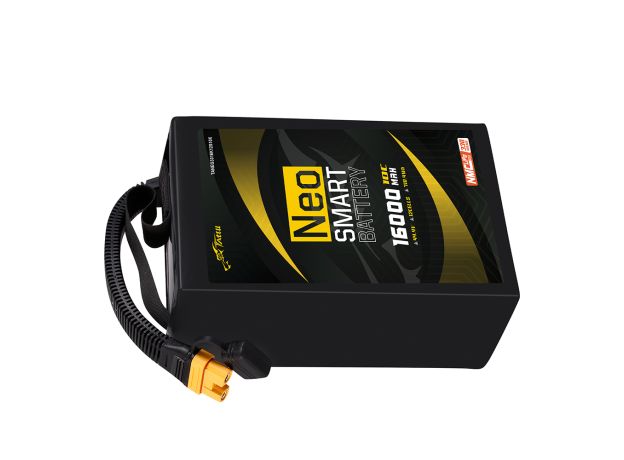 Tattu 16000mAh 12S 10C 44.4V Smart LiPo Batarya | AS150U-F Konnektör | NEO Compact
