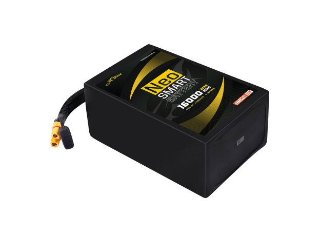 Tattu 16000mAh 12S 10C 44.4V Smart LiPo Batarya | AS150U-F Konnektör | NEO Compact