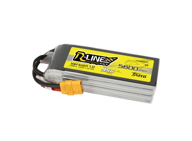 Tattu 5600mAh 8S 95C 29.6V LiPo Batarya | XT90-S Konnektör | R-Line 1.0