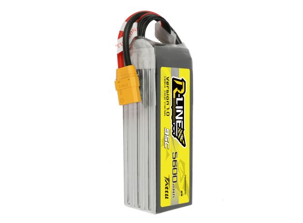 Tattu 5600mAh 8S 95C 29.6V LiPo Batarya | XT90-S Konnektör | R-Line 1.0