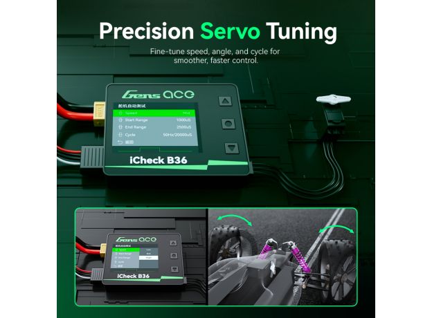 Gens ace iCheck B36 | Smart RC Batarya Checker