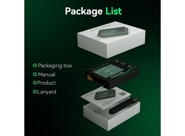 Gens ace iCheck B36 | Smart RC Batarya Checker