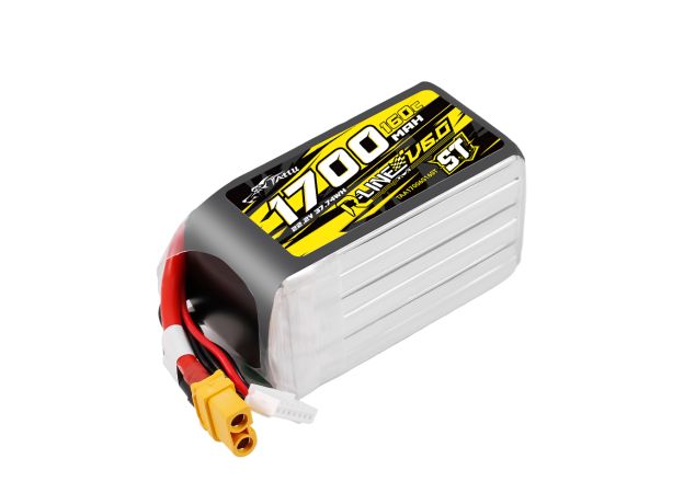 Tattu 1700mAh 6S 160C 22.2V ST LiPo Batarya | XT60 Konnektör | R-Line 6.0