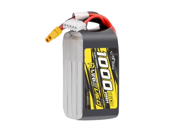 Tattu 1000mAh 4S 160C 14.8V LiPo Batarya | XT30 Konnektör | R-Line 6.0