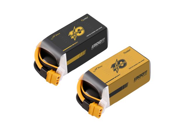 Tattu 1300mAh 6S 160C 22.2V LE LiPo Batarya | XT60 Konnektör | R-Line 6.0