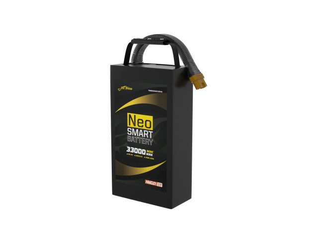 Tattu 33000mAh 12S 10C 44.4V Smart LiPo Batarya | AS150U-F Konnektör | NEO Compact