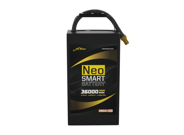Tattu 36000mAh 12S 10C 44.4V Smart LiPo Batarya | AS150U-F Konnektör | NEO Compact