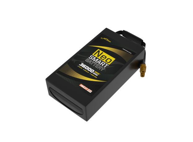 Tattu 36000mAh 12S 10C 44.4V Smart LiPo Batarya | AS150U-F Konnektör | NEO Compact
