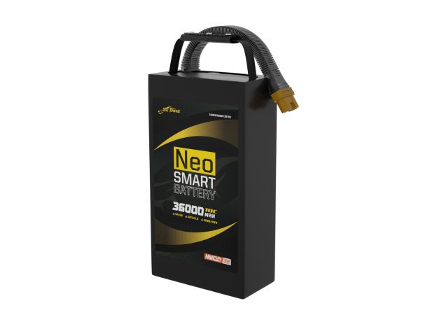 Tattu 36000mAh 12S 10C 44.4V Smart LiPo Batarya | AS150U-F Konnektör | NEO Compact