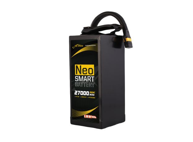 Tattu 27000mAh 12S 10C 47.4V(UHV) Smart LiPo Batarya | AS150U-F Konnektör | NEO Compact
