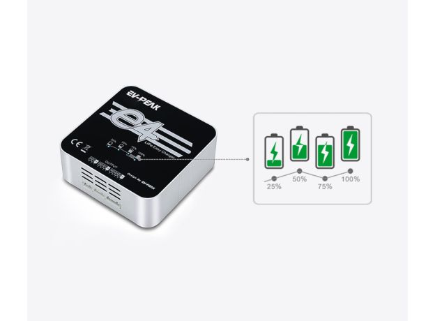EV-PEAK E4 Dengelemeli Şarj Cihazı