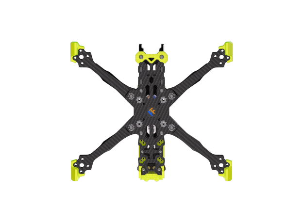 FlyFishRC Volador II VX5 O4 Pro FPV Serbest Stil T700 Gövde Kit — Siyah