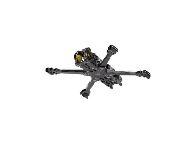 FlyFishRC Volador II VX5 O4 Pro FPV Serbest Stil T700 Gövde Kit — Siyah