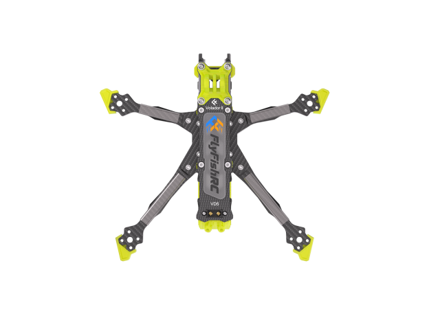 FlyFishRC Volador II VD5 O4 Pro Deadcat FPV T700 Gövde Kit — Siyah