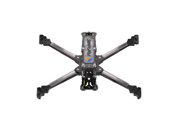 FlyFishRC Volador II VX6 O4 Pro FPV Serbest Stil T700 Gövde Kit — Siyah