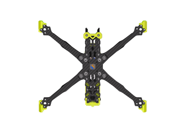 FlyFishRC Volador II VX6 O4 Pro FPV Serbest Stil T700 Gövde Kit — Siyah