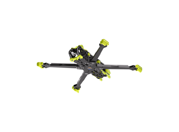 FlyFishRC Volador II VX6 O4 Pro FPV Serbest Stil T700 Gövde Kit — Siyah