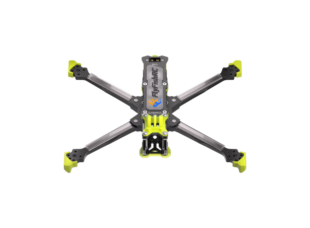 FlyFishRC Volador II VX6 O4 Pro FPV Serbest Stil T700 Gövde Kit — Siyah
