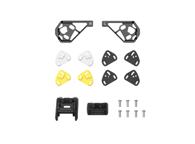 FlyFishRC Volador II 5-6inch O4 Pro Upgrade Part Kits — Siyah