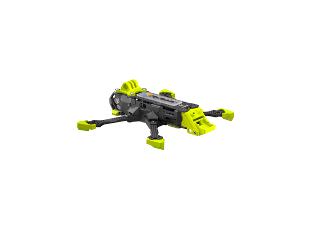 FlyFishRC Volador VD4 O4 Pro Deadcat FPV T700 Gövde Kit — Sarı