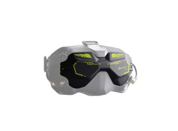 FlyFishRC OSPREY HD LHCP Patch Anten — Lemon Sarı