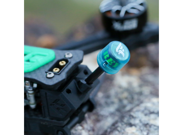FlyFishRC Osprey 5.8Ghz 60mm RP-SMA Anten - LHCP — Şeffaf Siyah
