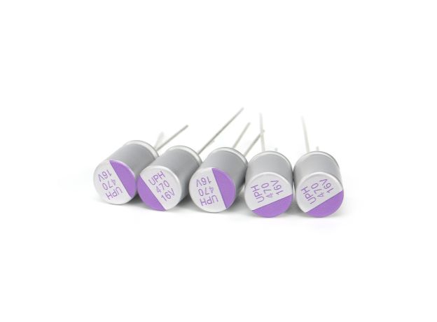 FlyFishRC UNICON UPH 16V 470UF 8x12mm Capacitor - 5Pcs
