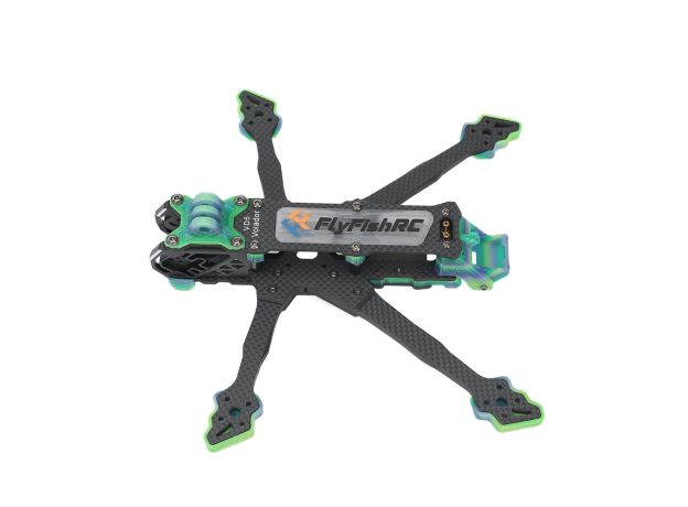 FlyFishRC Volador VD5 Deadcat FPV LR T700 Gövde Kit — Siyah
