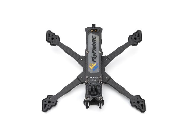 FlyFishRC Volador VX6 FPV Serbest Stil T700 Gövde Kit — Siyah