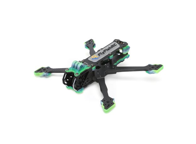 FlyFishRC Volador VX6 FPV Serbest Stil T700 Gövde Kit — Siyah