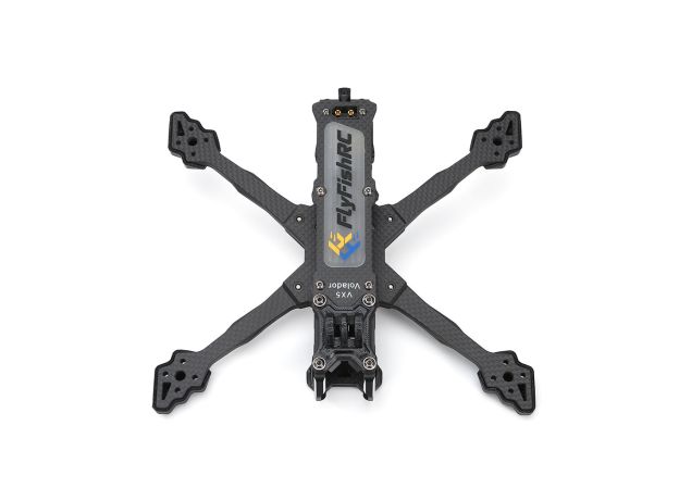 FlyFishRC Volador VX5 FPV Serbest Stil T700 Gövde Kit — Siyah