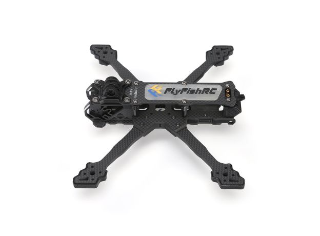 FlyFishRC Volador VX5 FPV Serbest Stil T700 Gövde Kit — Siyah