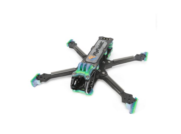 FlyFishRC Volador II VX5 O3 FPV Serbest Stil T700 Gövde Kit — Siyah