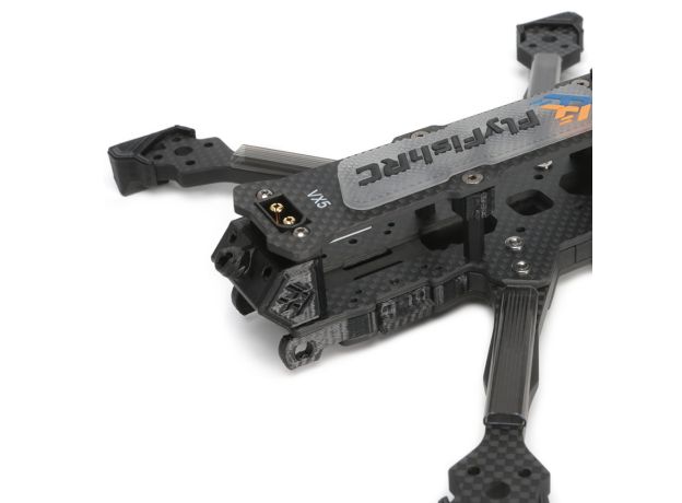 FlyFishRC Volador II VX5 O3 FPV Serbest Stil T700 Gövde Kit — Siyah