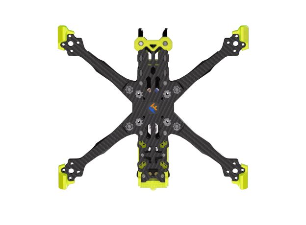 FlyFishRC Volador II VX5 O3 FPV Serbest Stil T700 Gövde Kit — Siyah