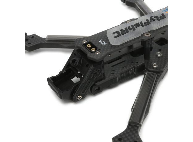 FlyFishRC Volador II VD5 O3 Deadcat FPV T700 Gövde Kit — Siyah