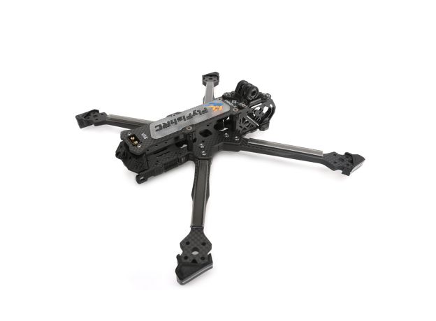 FlyFishRC Volador II VX6 O3 FPV Serbest Stil T700 Gövde Kit — Siyah