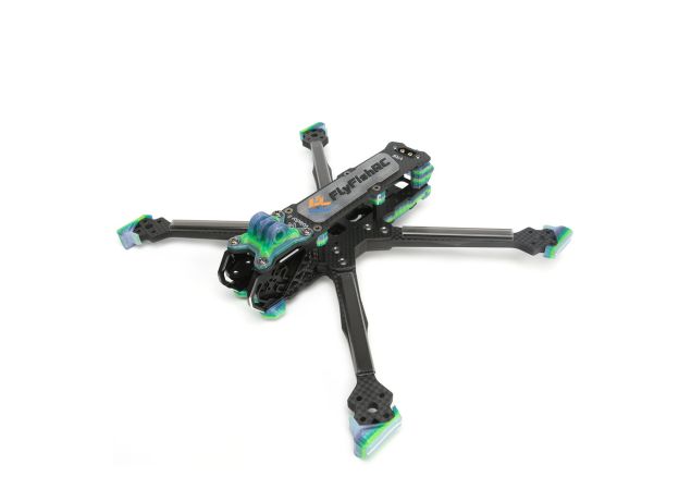 FlyFishRC Volador II VX6 O3 FPV Serbest Stil T700 Gövde Kit — Siyah
