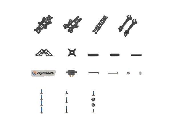 FlyFishRC Volador II Component Yedek Parçalar — 5mm Keystone