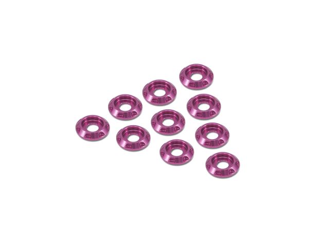 FlyFishRC M3 Aluminum Alloy Colorful Countersunk Washer - 20PCS — Ti-Gri