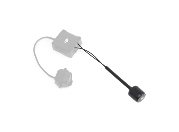 FlyFishRC Dual-Band 5.8Ghz/2.4Ghz UFL Anten Uyumlu DJI O3 — Siyah / 145mm